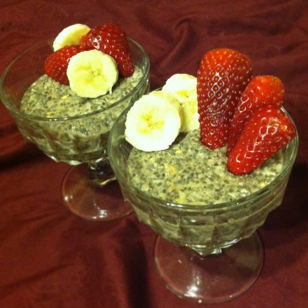 banana chia pudding