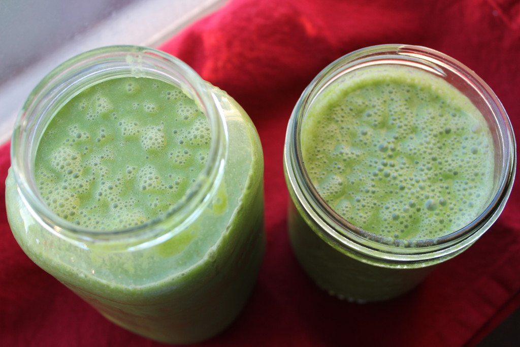 green apple smoothie