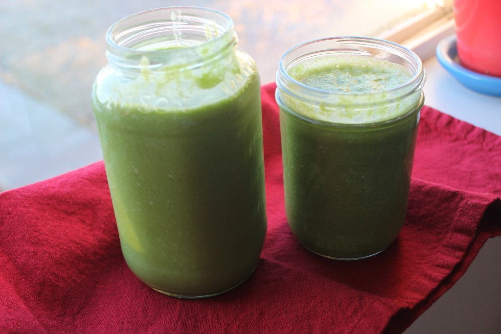 spinach green apple smoothie