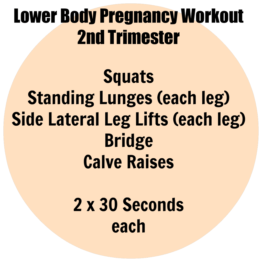 Lower Body Pregnancy Workouts 2nd Trimester