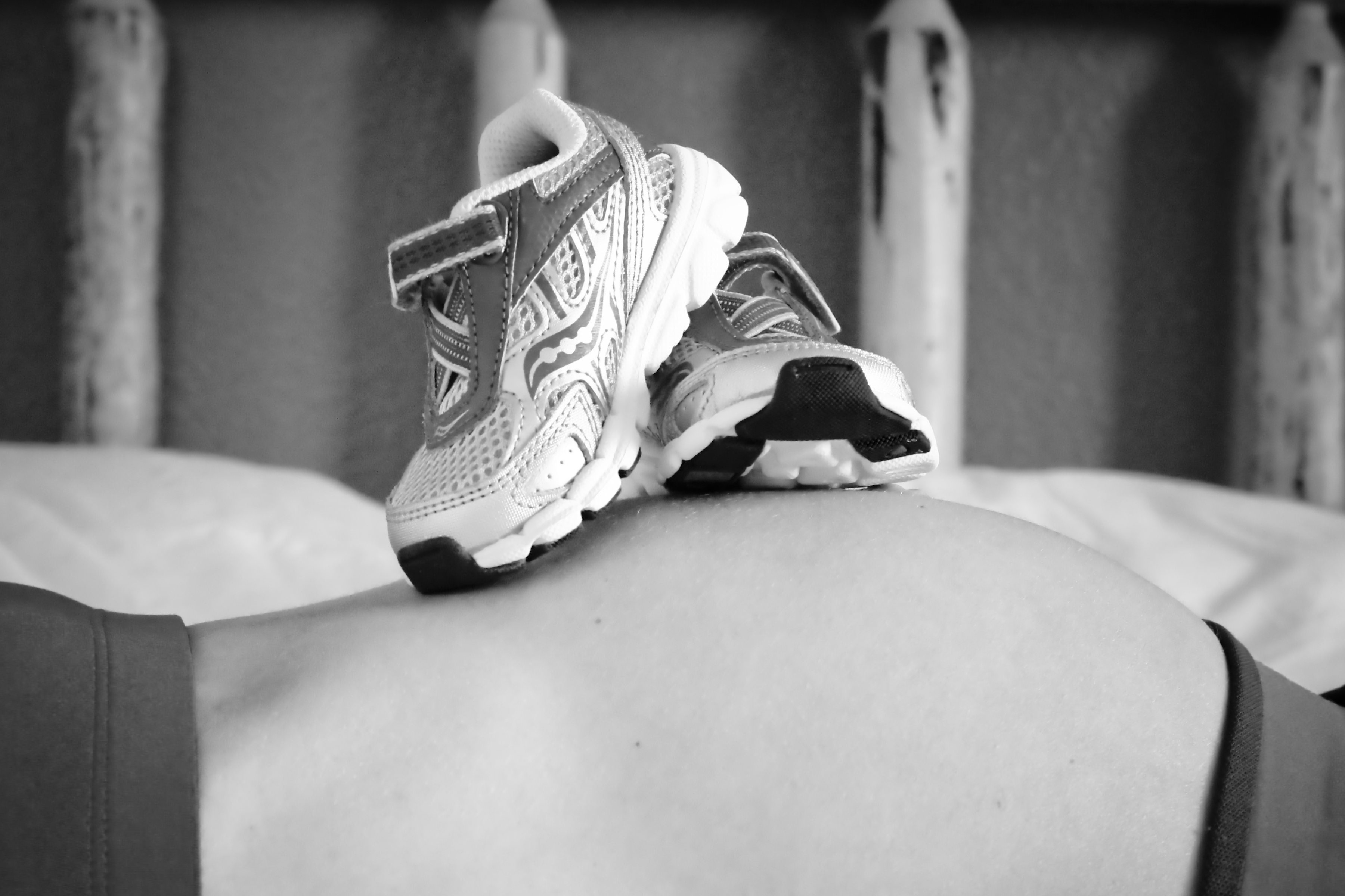 Belly Shoes B&W