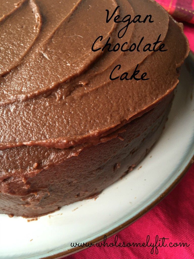 vegan chocolate cake yum
