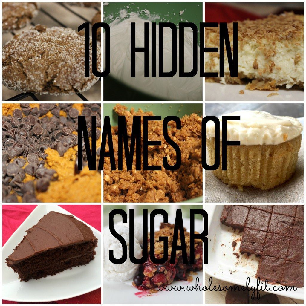 10 Hidden Names of Sugar