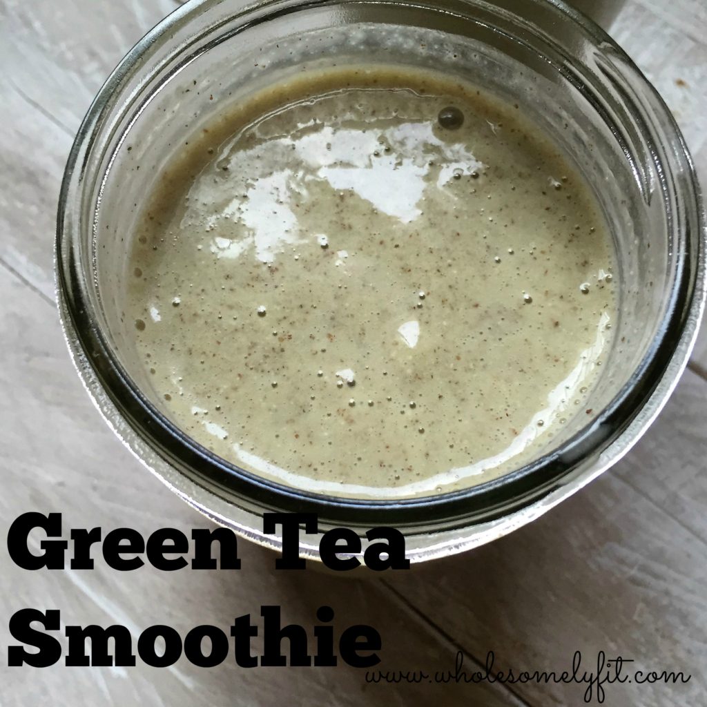 Green Tea Smoothie, earthy