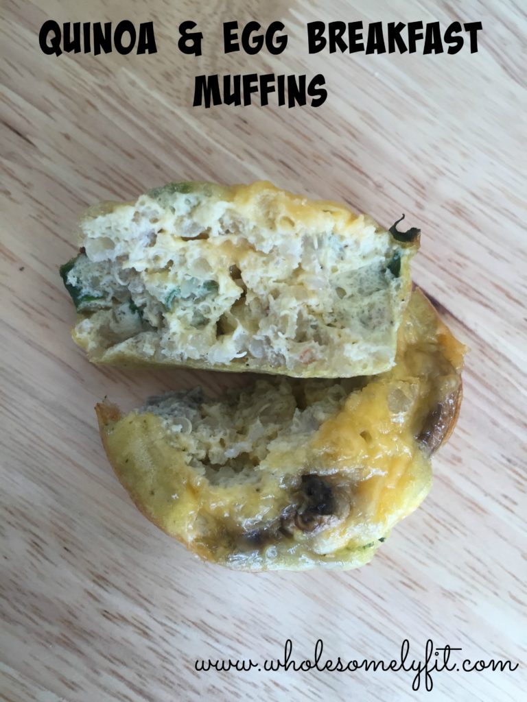 Egg & Quinoa Breakfast Muffins, yum