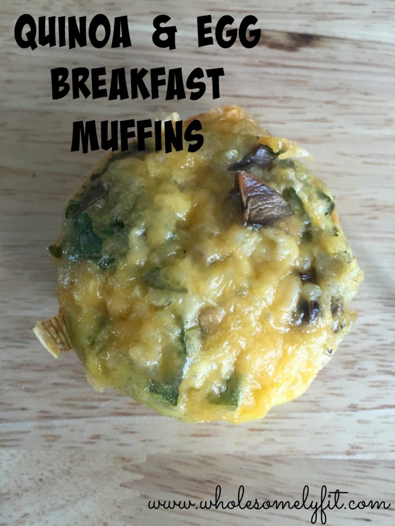 Quinoa Egg Breakfast Muffin