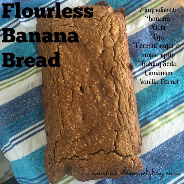 Flourless Banana Bread, loaf