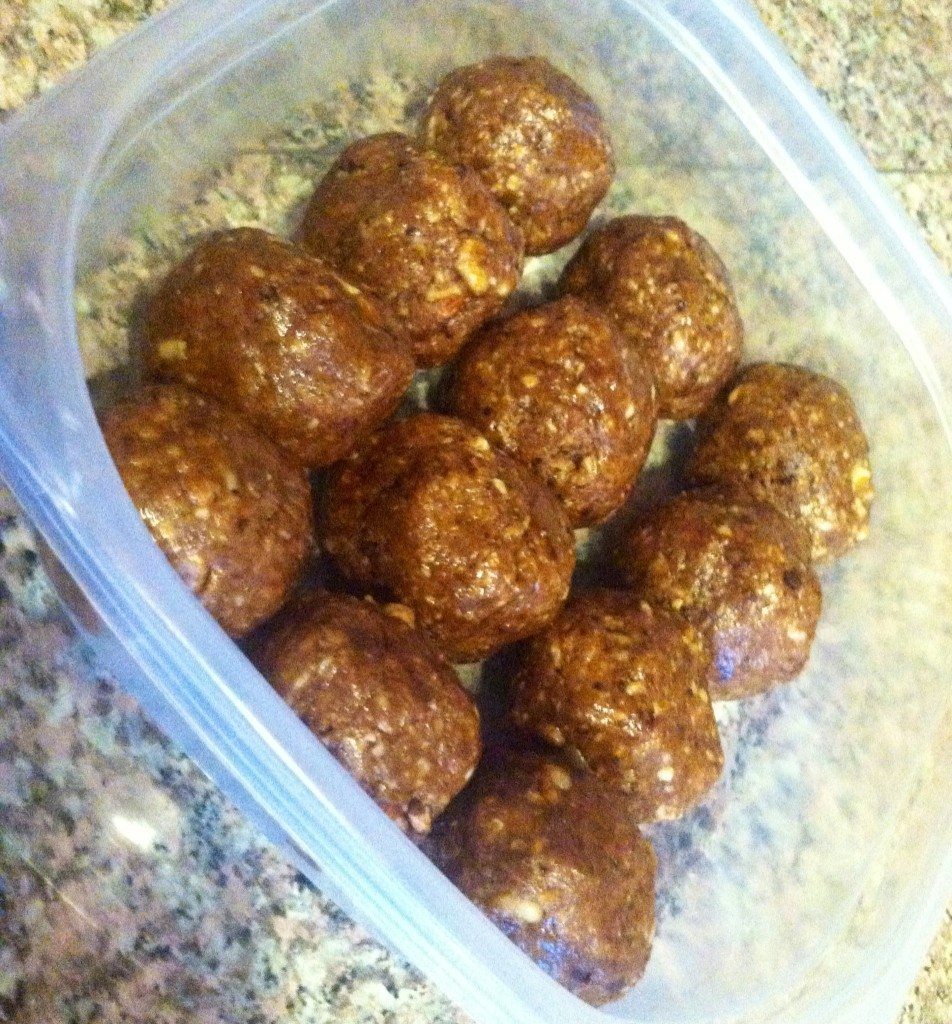 raw almond bites again