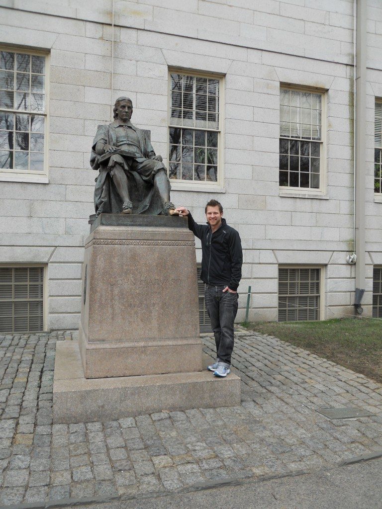 good luck from john harvard