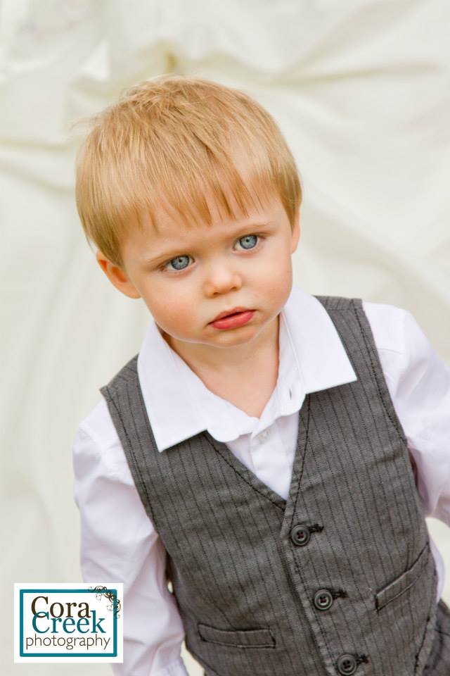 big blue eyes