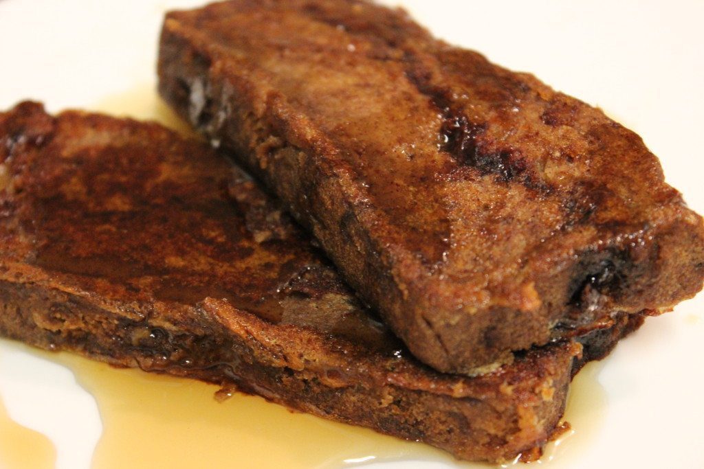 Egg Nog Pumpkin Cinnamon French Toast (Vegan and GF)