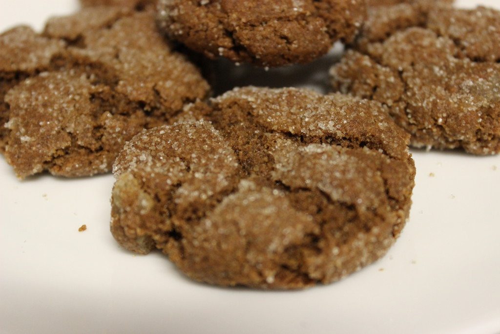 ginger molasses cookies