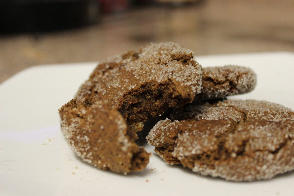 ooey goey ginger molasses vegan