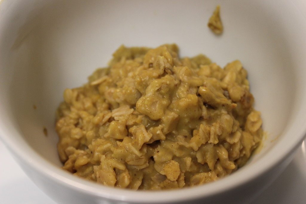 pumpkin oatmeal so good