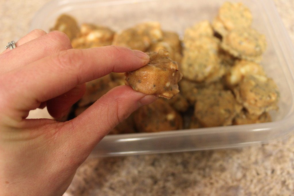 frozen pb almond butter banana bites