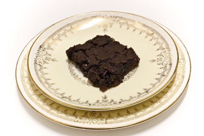 Flourless Choc. Black bean brownie