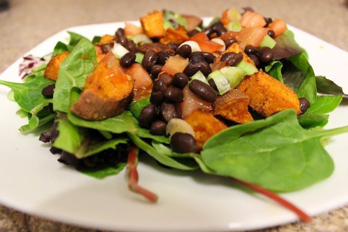 Sweet Potato Taco Salad
