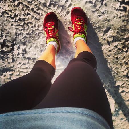 baring leg