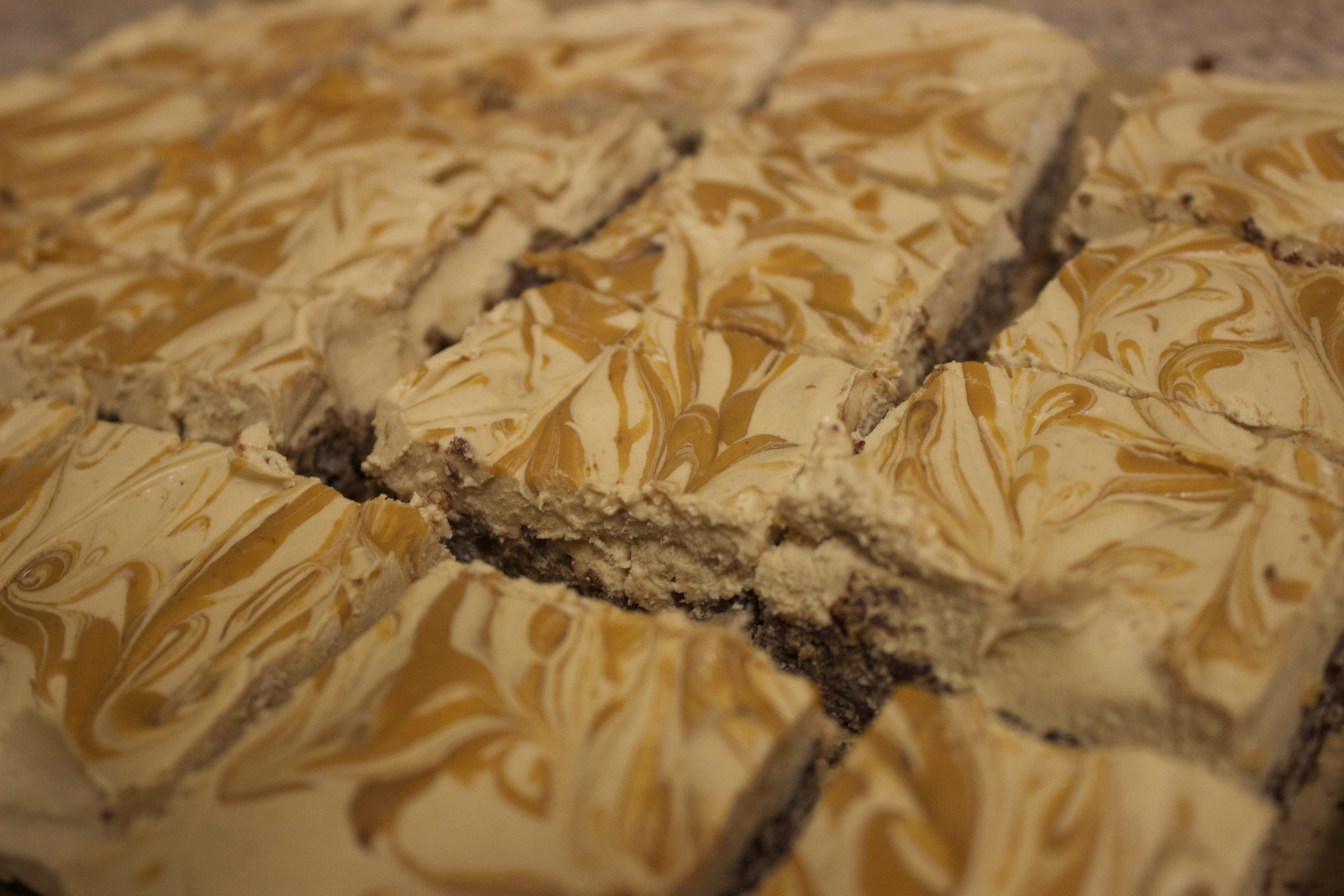 pb krispie cream cheese bars
