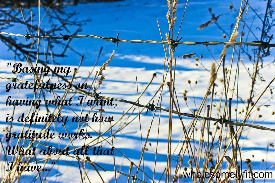 snow and gratefulness