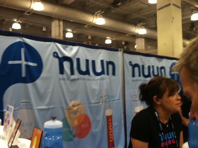 nuun booth at expo