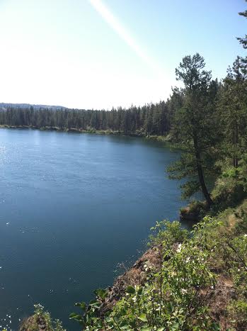 spokane river at riverside