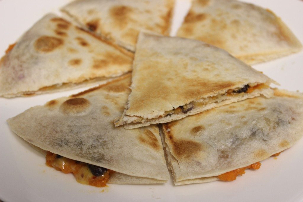quesadillas with sweet potato