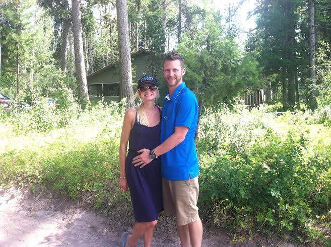 Marc & I at lake