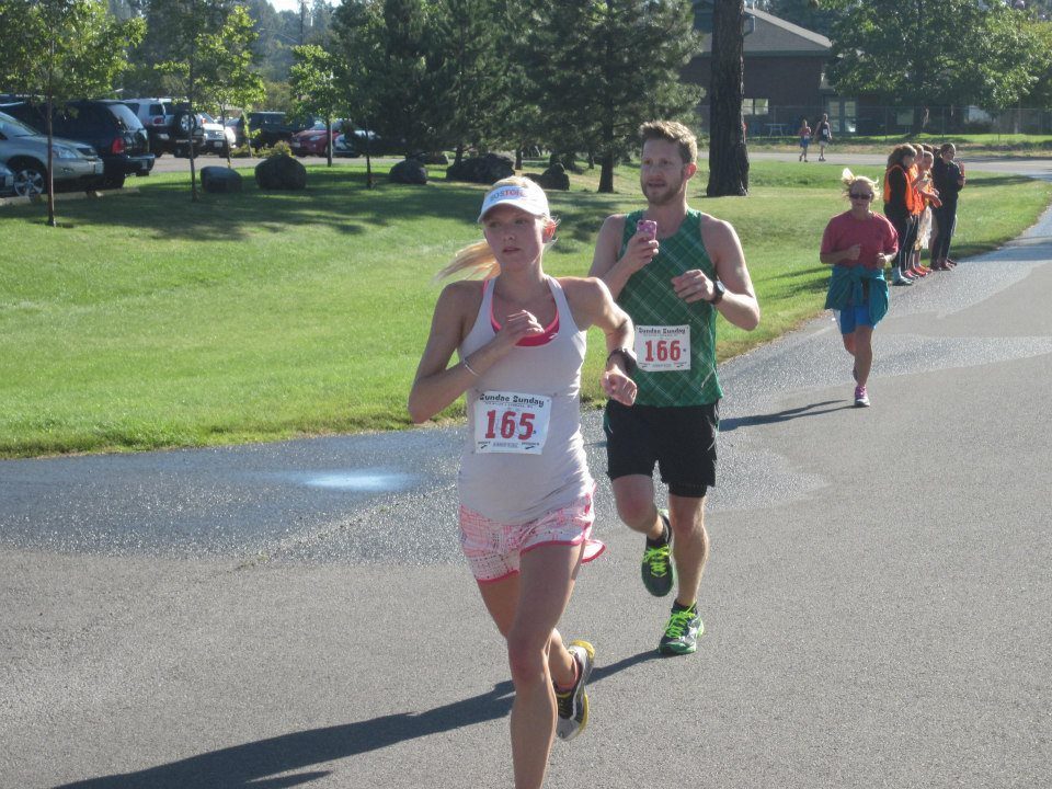 finishing the race