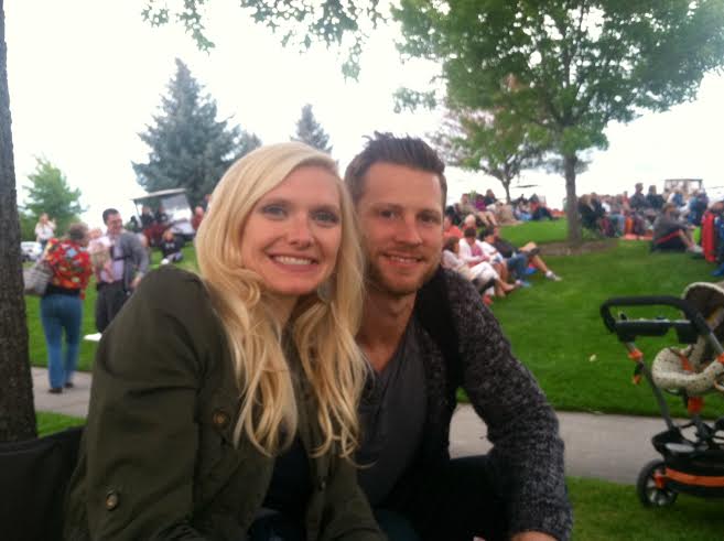 marc & I symphony in park