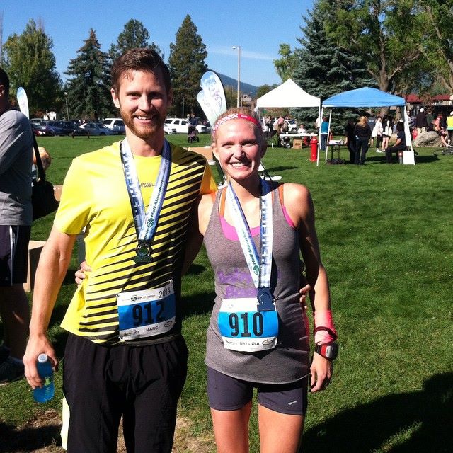 post race photo