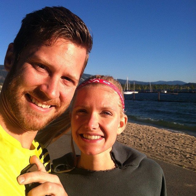pre race selfie on lake pend oreille