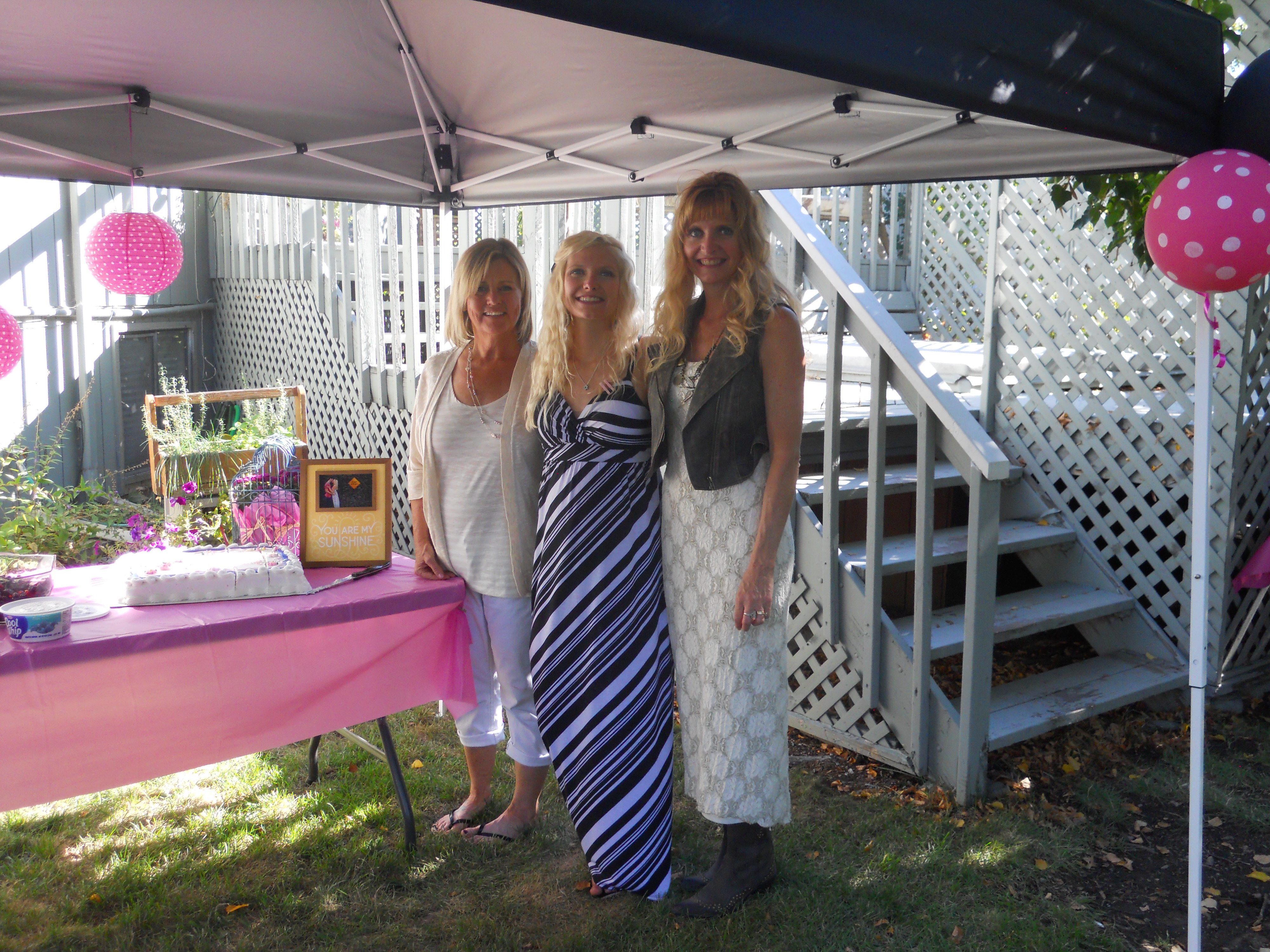with my moms