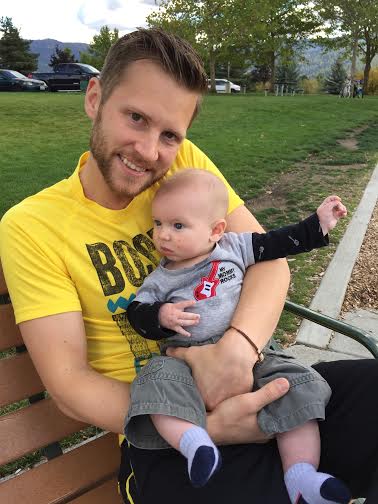 Gabe with uncle marc