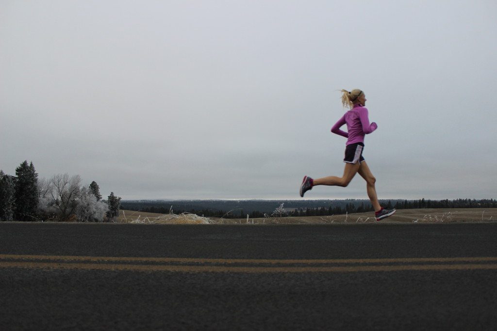 just running