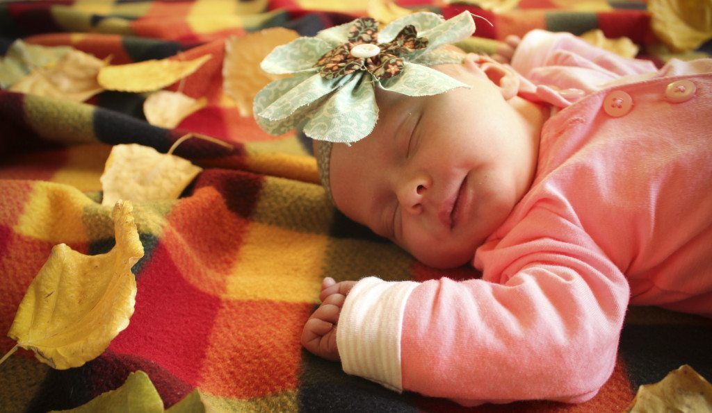 Reagan On Blanket2