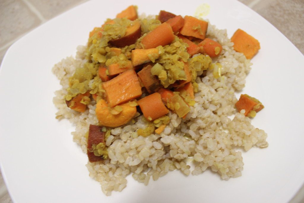 Vegan Curried Lentil Stew