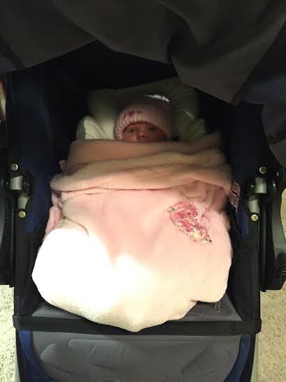 bundled up for 1st family run 4 weeks