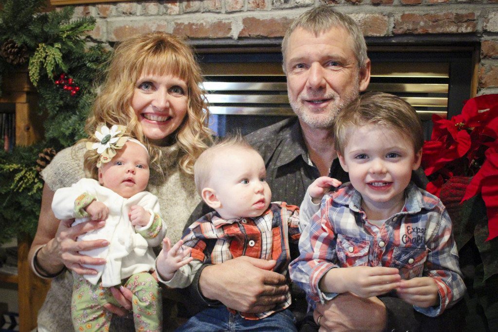 Nana & Papa with the kids