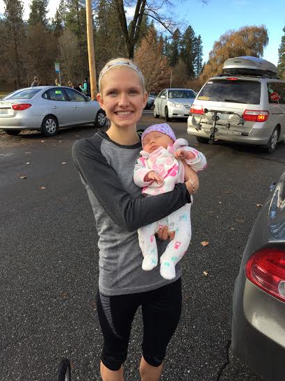Reagan & I turkey trot