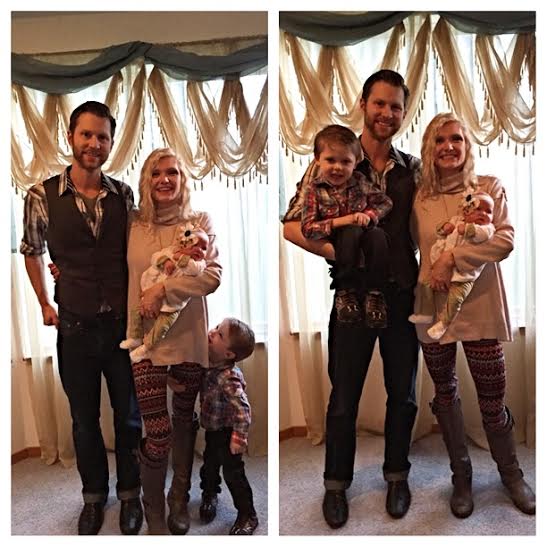 micah joined our family photo