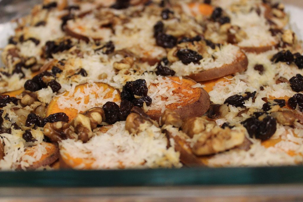 Coconut Sweet Potato Breakfast Bake