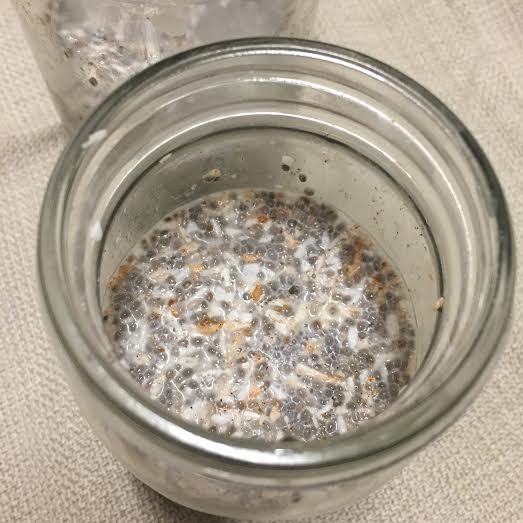 Overnight Cinnamon Coconut Chia Breakfast Pudding