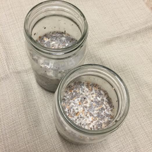 Overnight Cinnamon Coconut Chia Breakfast