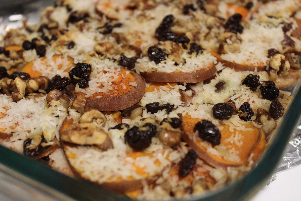 breakfast bake with sweet potatoes