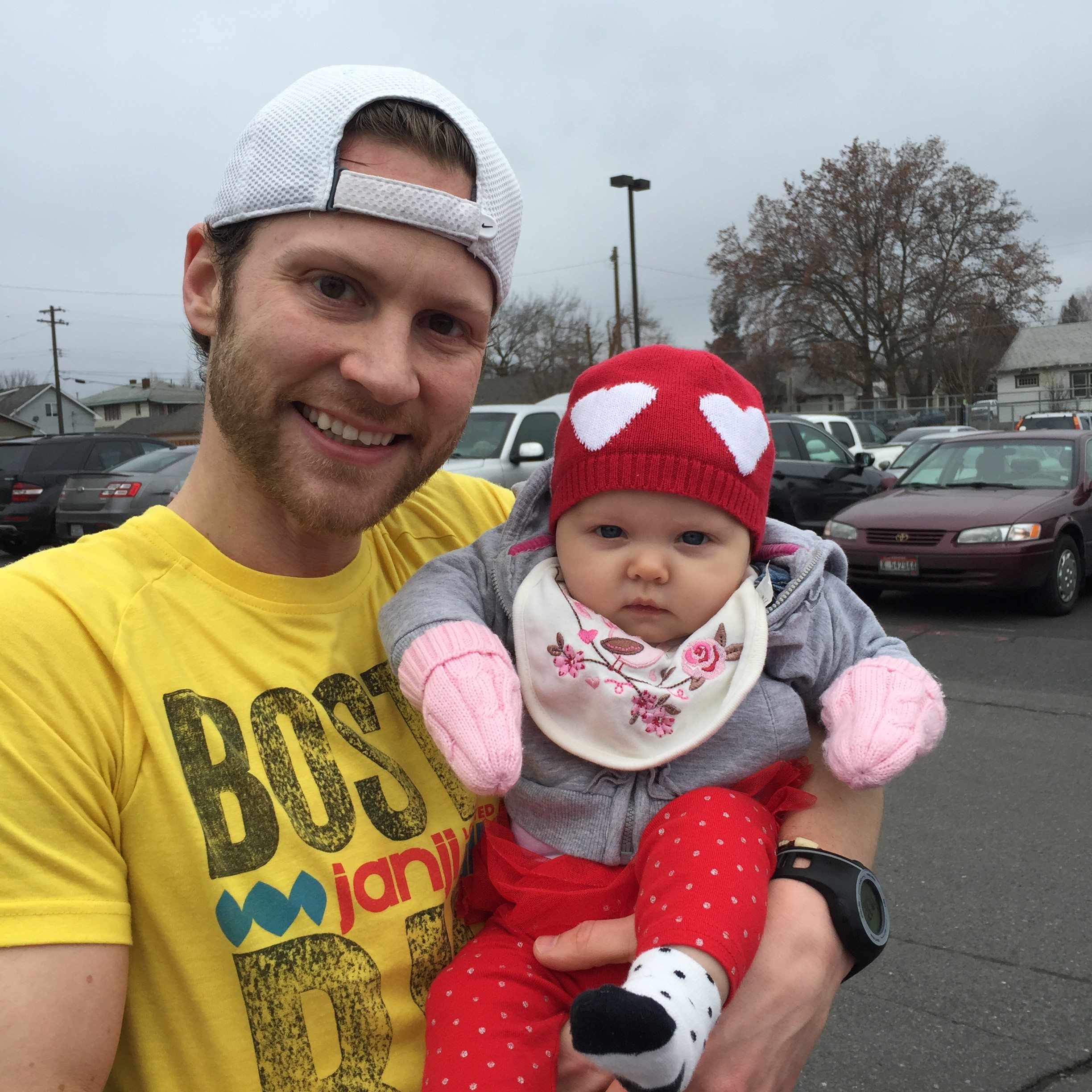 Marc & Reagan post PnP 5k on valentines
