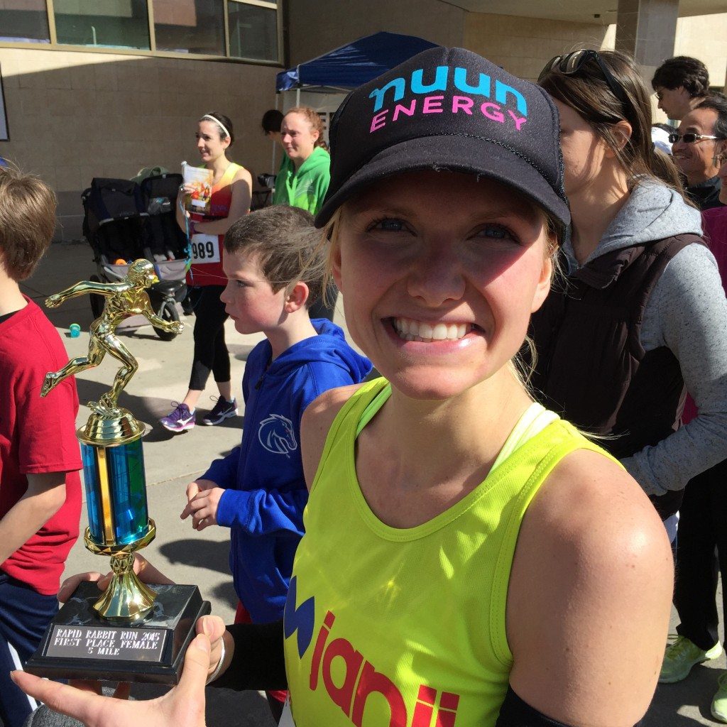 1st Female overall 30.40