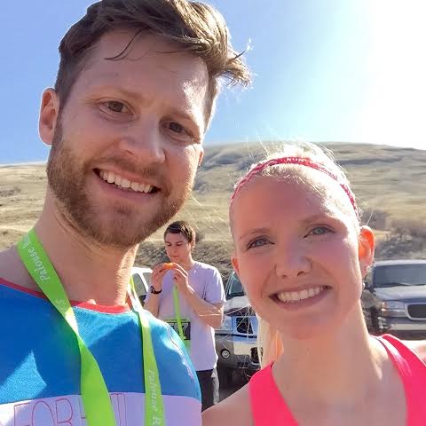 post race selfie fun