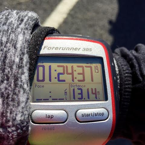 post race time