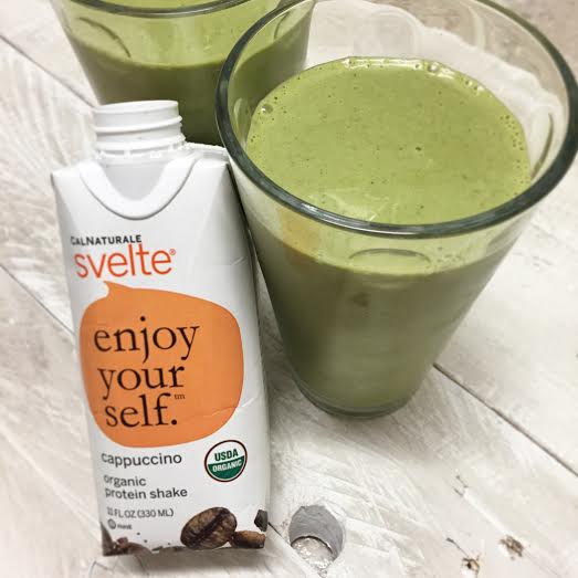Green Cappuccino Smoothie